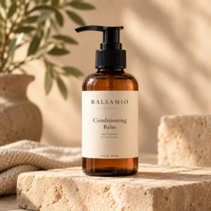 Balsamio leather conditioner balm, 8 fl oz pump bottle